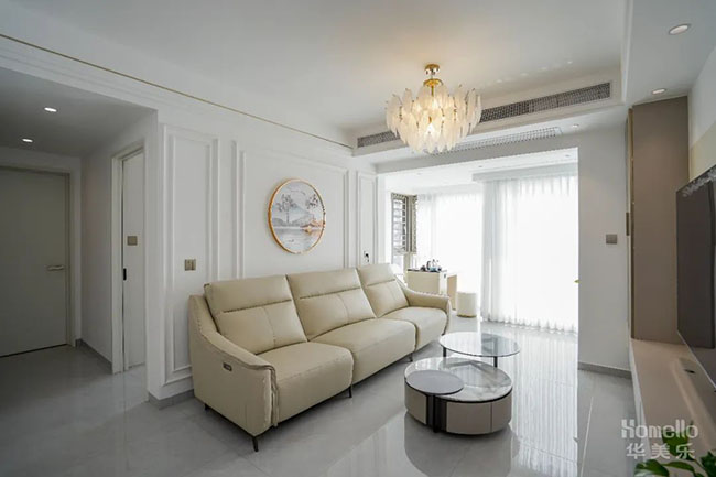 80㎡現(xiàn)代風兩室雅居，化繁為簡的設計，清新脫俗的生活，空間感也十足